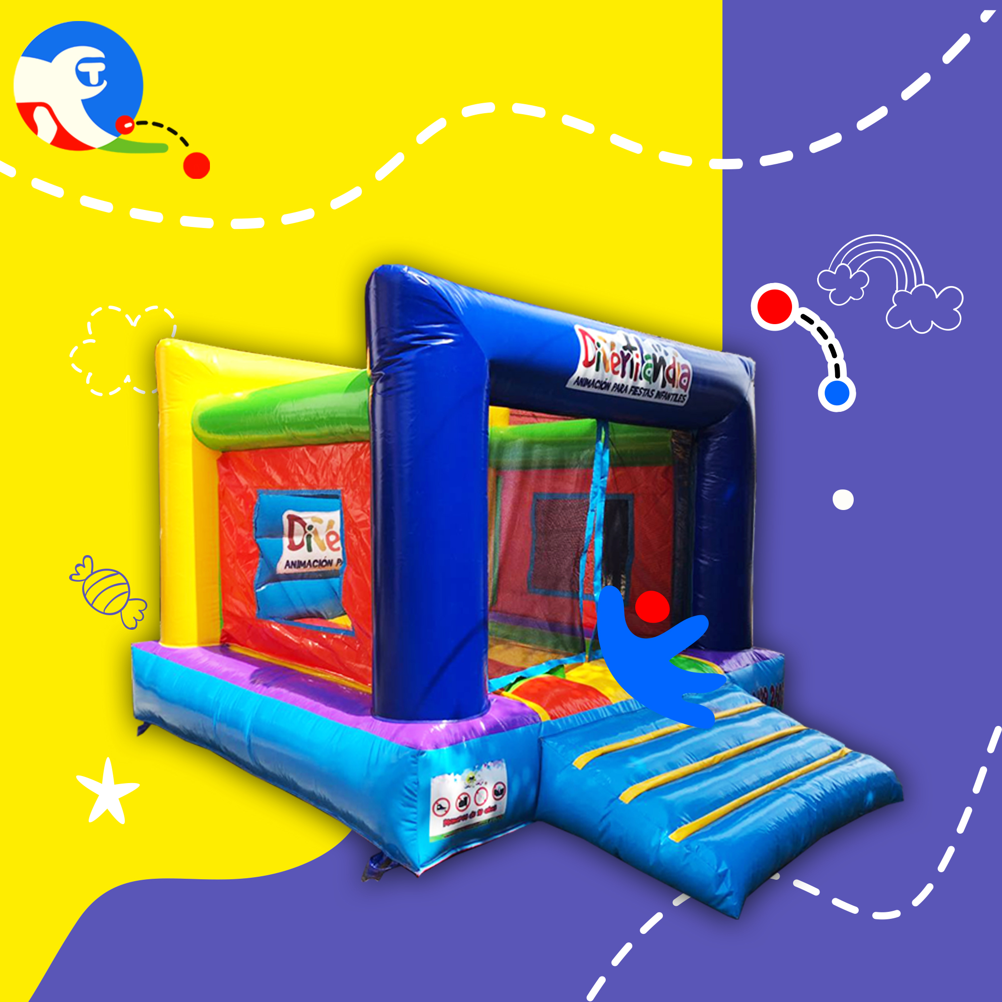 Cajoncito Multi Color 3 x 4