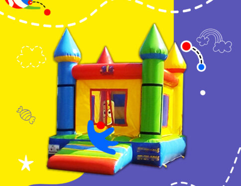 Castillo Arabe 3 x 4 Etiquetas