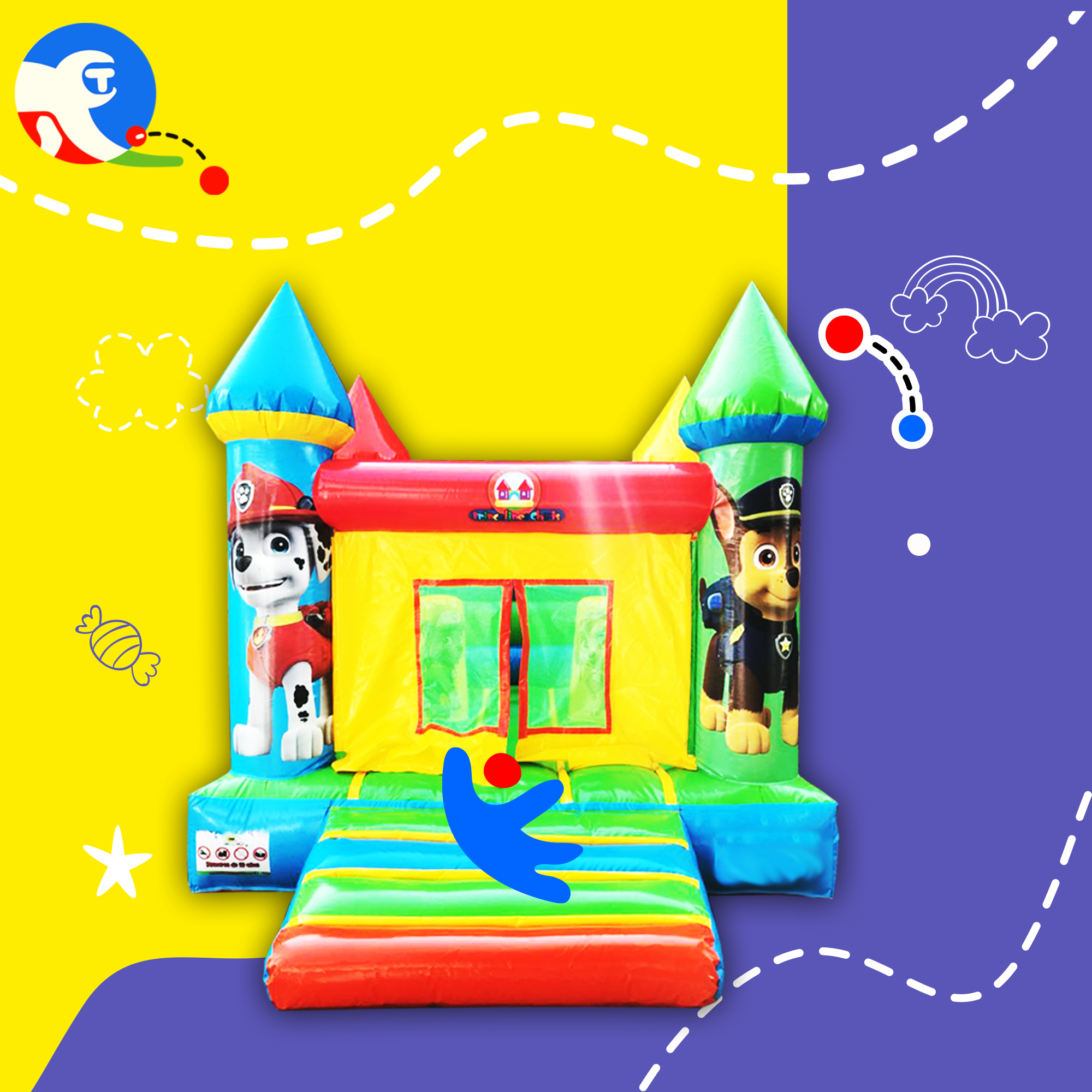 Castillo Árabe Impresión 3 x 4