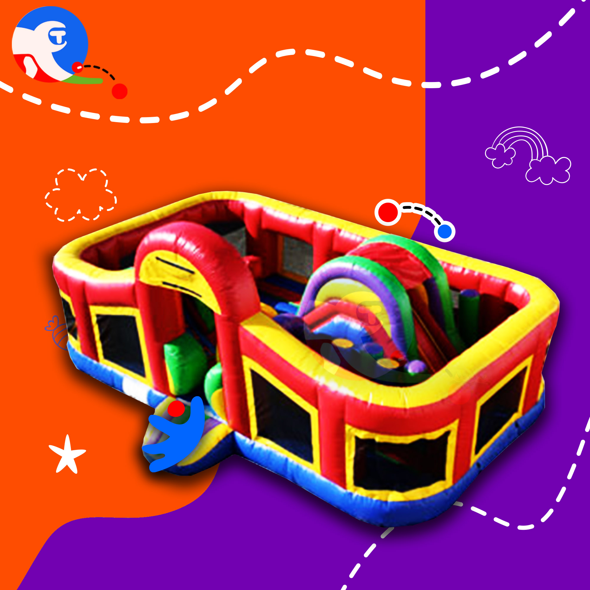 Corral Mini Tobogan 8 x 5