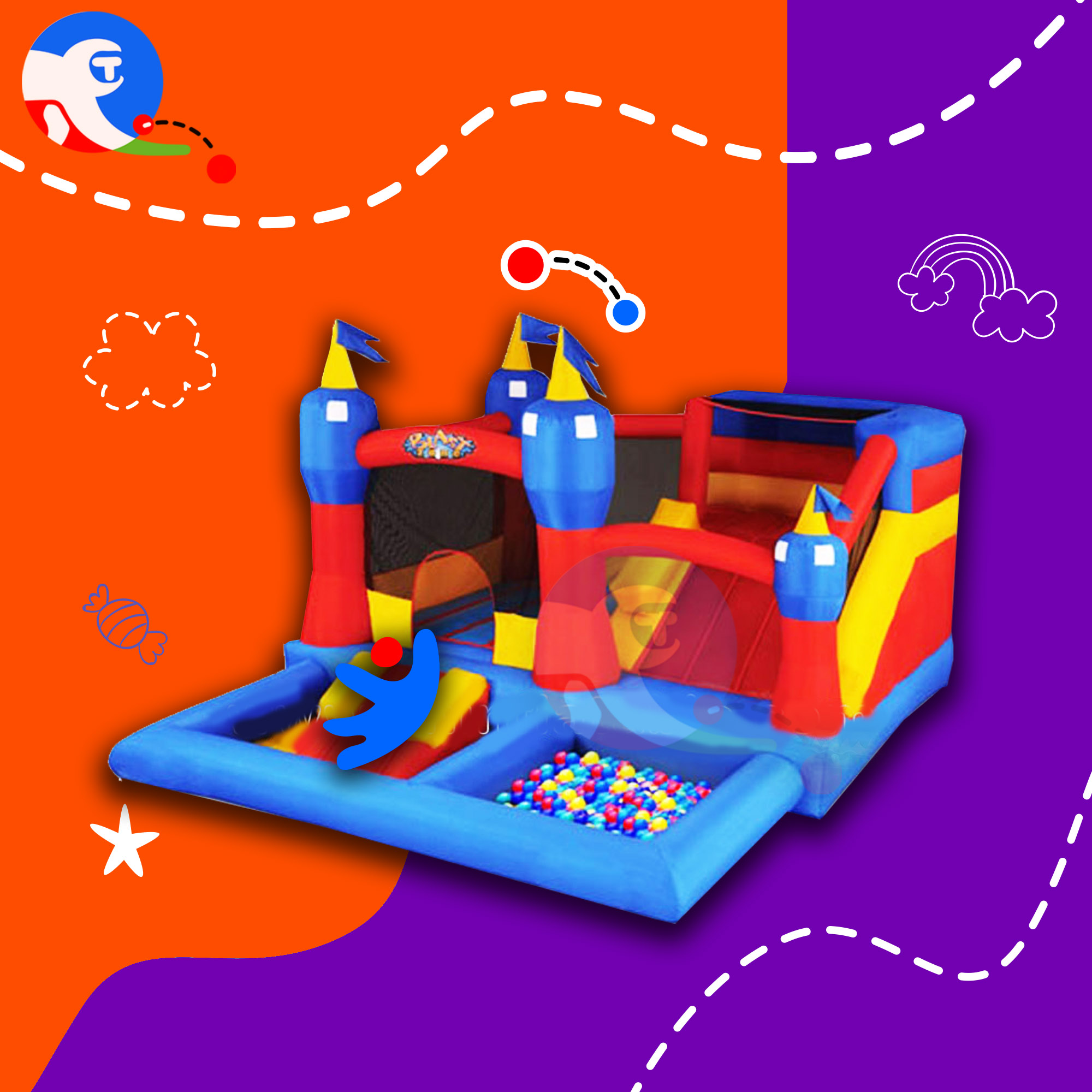 Combo Alberca Kids 5×5