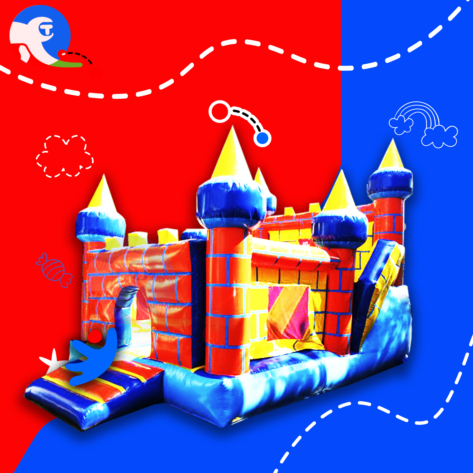 Escaladora Encantada 3.50 x 6